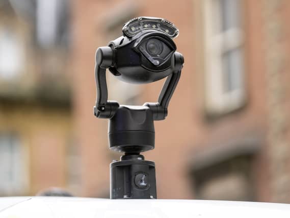 A facial recognition camera