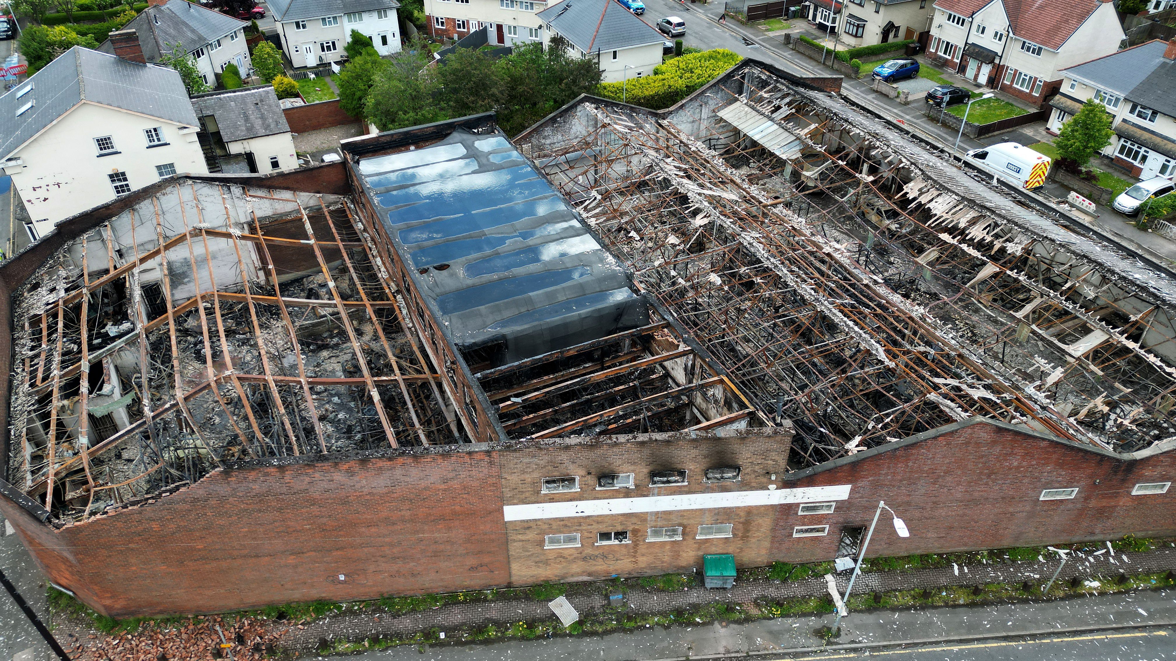Watch: New footage shows devastating aftermath of Wolverhampton factory ...