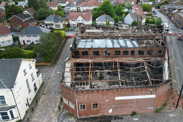 Wolverhampton factory fire 'suspected arson' - investigation continues