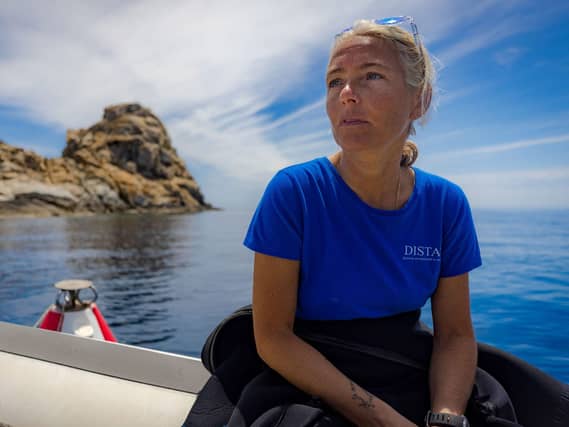 Professor Monica Montefalcone one of the five Italian scuba divers who died near Alimathaa in the Maldives while exploring an underwater cave