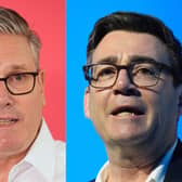 A composite image of Sir Keir Starmer and Andy Burnham