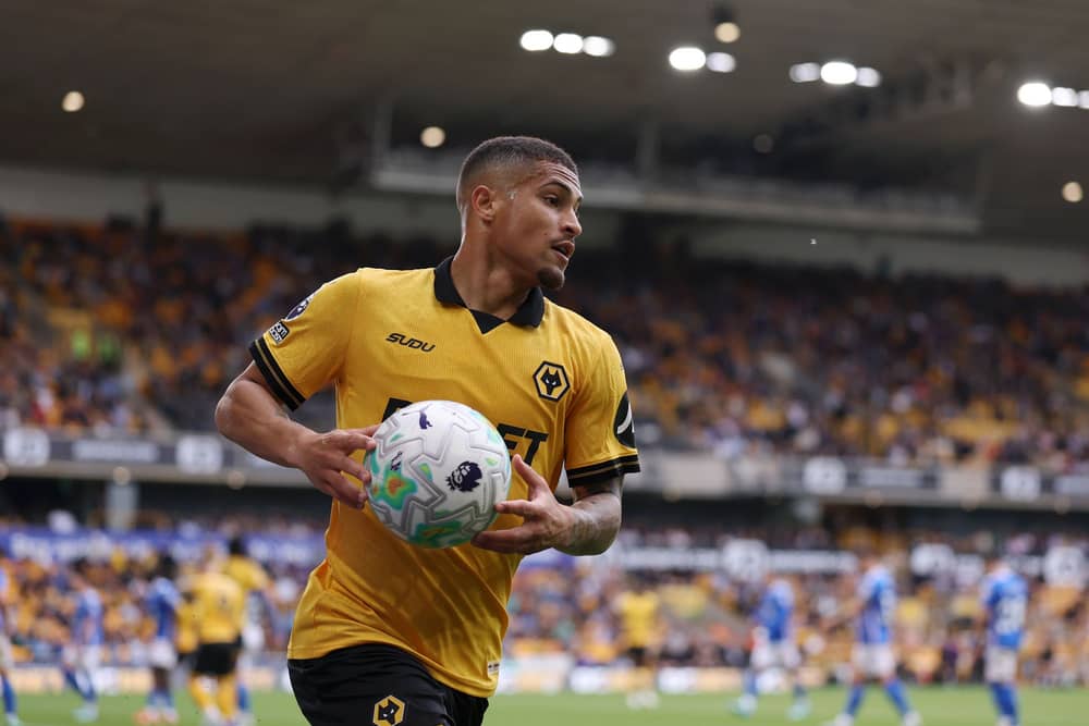 Wolves’ Joao Gomes has reportedly been touted as a possible target for Newcastle.