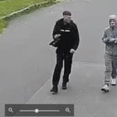 Police are looking for three men after a stabbing in the garden of a Stourport pub