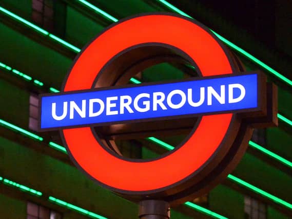 London Underground sign