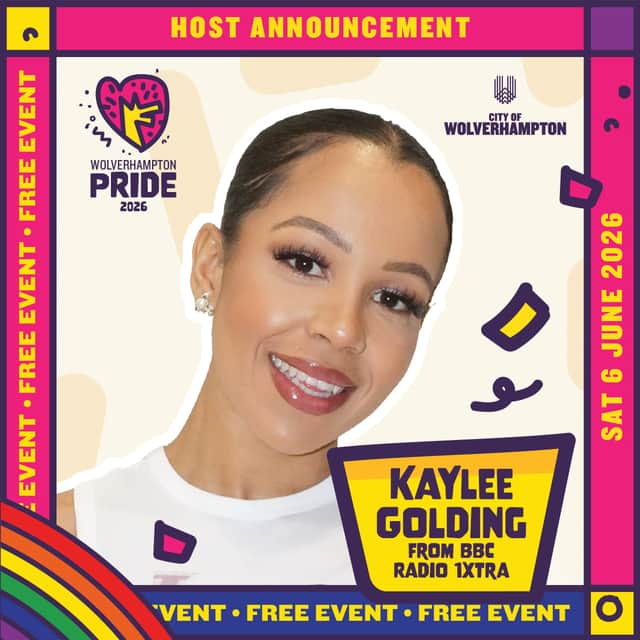 Kaylee Golding has been named as the host of Wolverhampton Pride