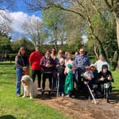 Residents at ABC Park in Walton, Stone