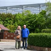 (L-R) Kath Watkins and Joe Curtis.