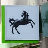 A Lloyds Bank sign