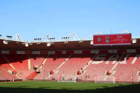 A general view of St Mary's Stadium before a match