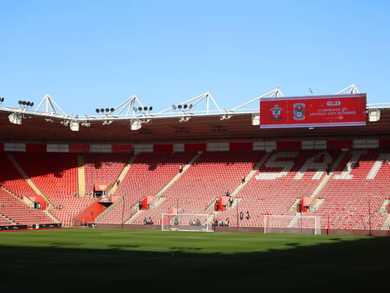 A general view of St Mary's Stadium before a match