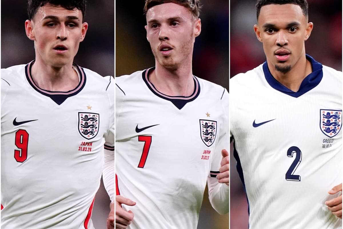 Englands WM-Kader: Foden, Palmer und Alexander-Arnold fehlen