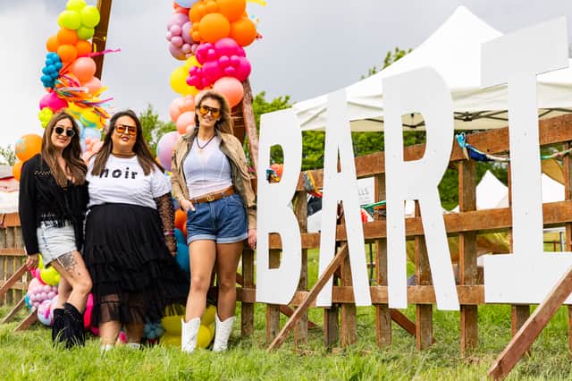 Co-founders Donna Musson, Pamela Phillips and Anastasia Morris. Barifest 2026, a new community-focused festival celebrating transformation journeys of all kinds, takes place this weekend at Field Good Bar near Bath.