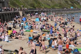 People on the beach