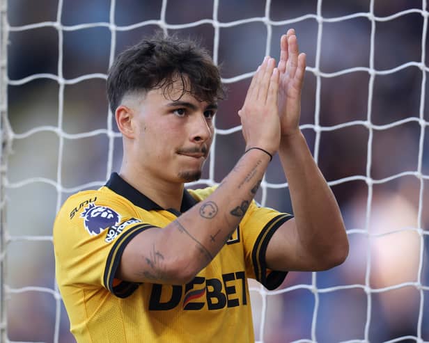 Wolves winger Rodrigo Gomes.