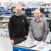 L-R: Steve Hawkes (engineer at PP C&A), Kristian Clezy (founder at Sgorran), and Mark Johnson (engineering manager at PP C&A)
