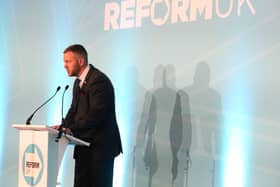 Robert Kenyon at the Reform UK North West conference