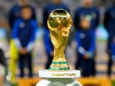 The World Cup trophy
