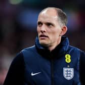 Thomas Tuchel on the touchline