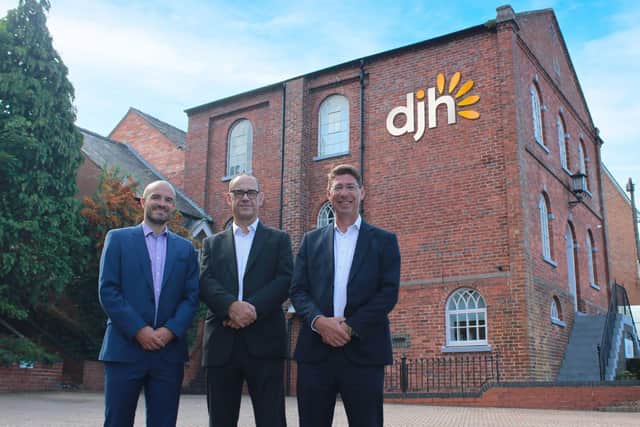 DJH directors (from left): Paul Clayton, David Wright and Mark Howell