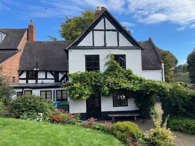 The back of Old Smithy Cottages