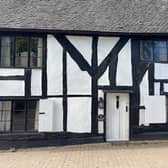 Outside of the 14th century property