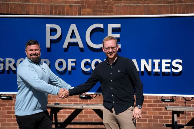 Scott Haywood and Lukas Schlenker - Pace Group directors
