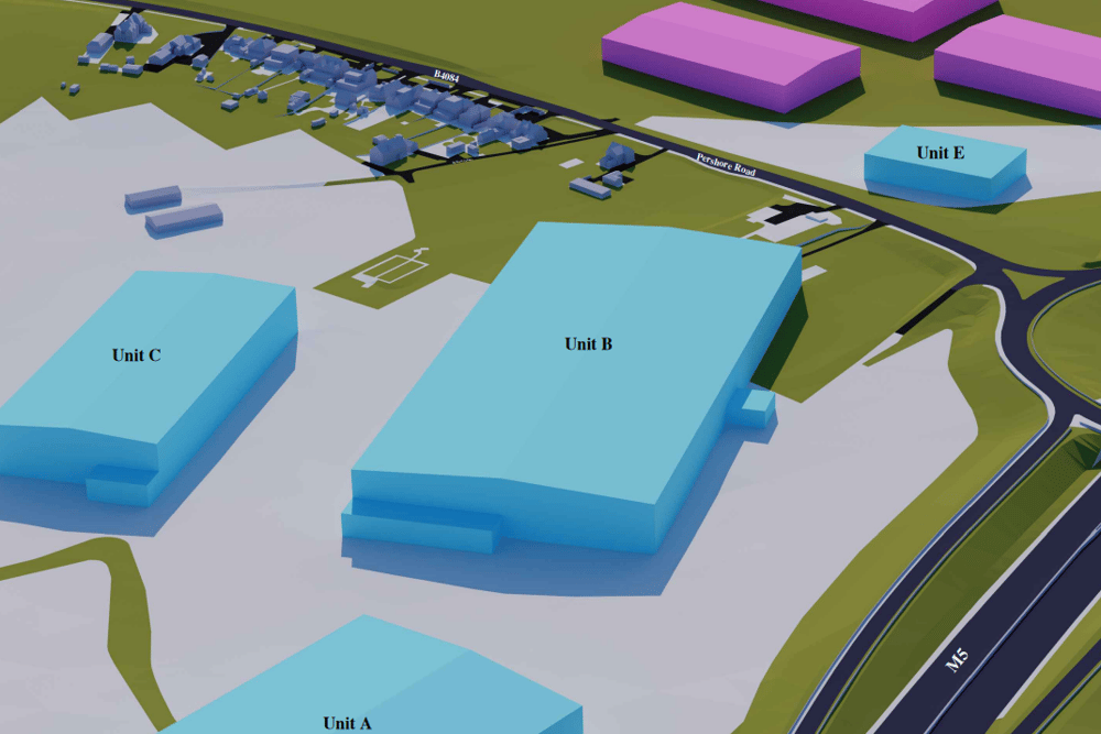 Mega Sheds Artists' Impression.