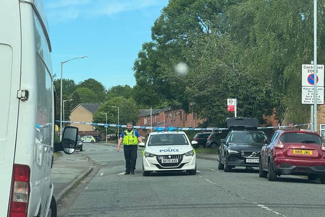 Several streets are cordoned off in Wolverhampton today (Saturday 30 May) after a man has been arrested.