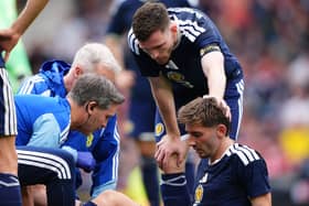Billy Gilmour at Hampden Park