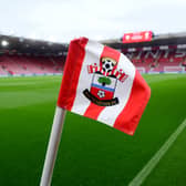 A corner flag at St Mary’s