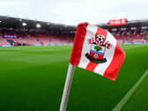 A corner flag at St Mary’s