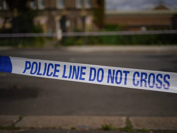 An image of police tape