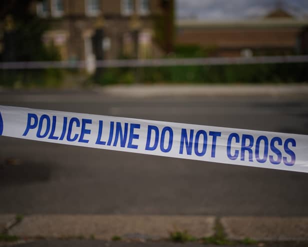An image of police tape