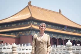 Yvette Cooper in China