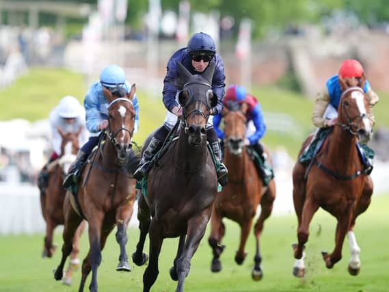 Amelia Earhart and Ryan Moore win at Chester.