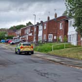 Scene of incident in Hednesford