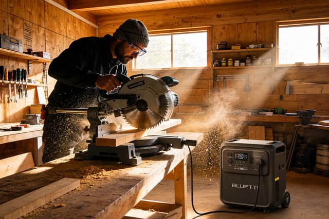 The Elite 400 is designed to maximise battery capacity, but with a relatively small inverter to keep weight down