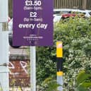 The resident has questioned how much parking should cost at car parks like St Georges due to fees