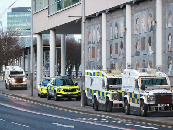PSNI vehicles