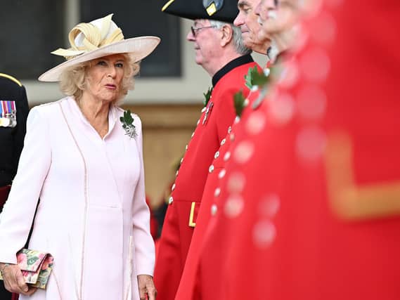 Queen Camilla attends the Chelsea Pensioners' Founder’s Day