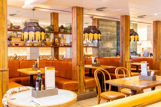 The new restaurant 