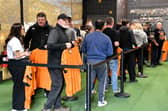 Launch of the new Wolves kit at Wolves Megastore, Molineux Stadium.