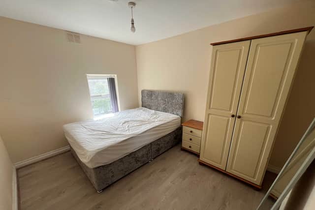 A bedroom in the property
