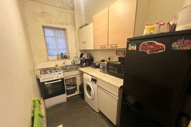The kitchen 