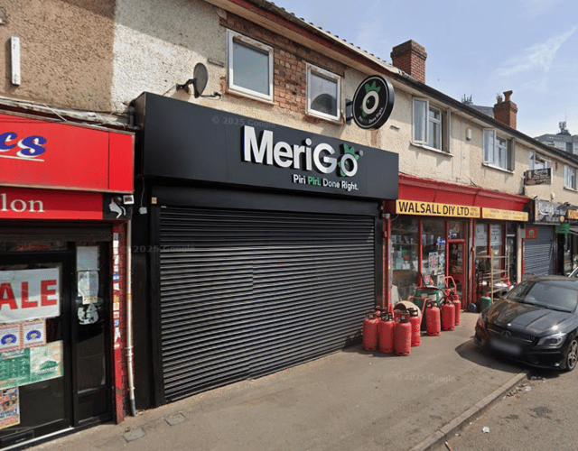 Merigo on West Bromwich Street, Caldmore