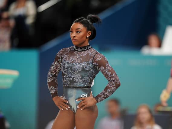 Simone Biles at the 2024 Paris Olympics