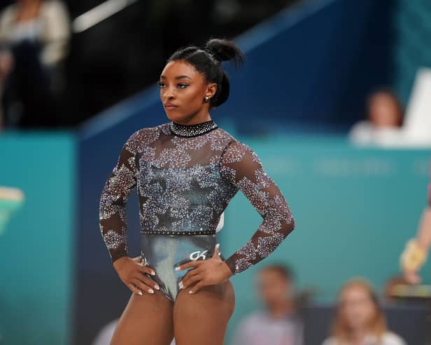 Simone Biles at the 2024 Paris Olympics
