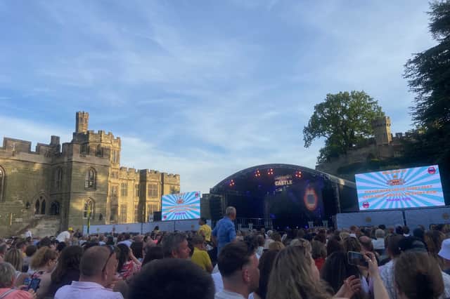 Comedy at the Castle.