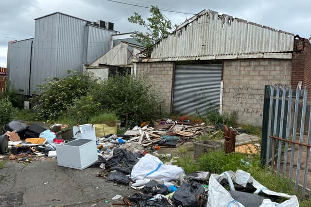 The crime hotspot in Church Street Dudley