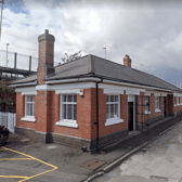 Cosford Railway Station.